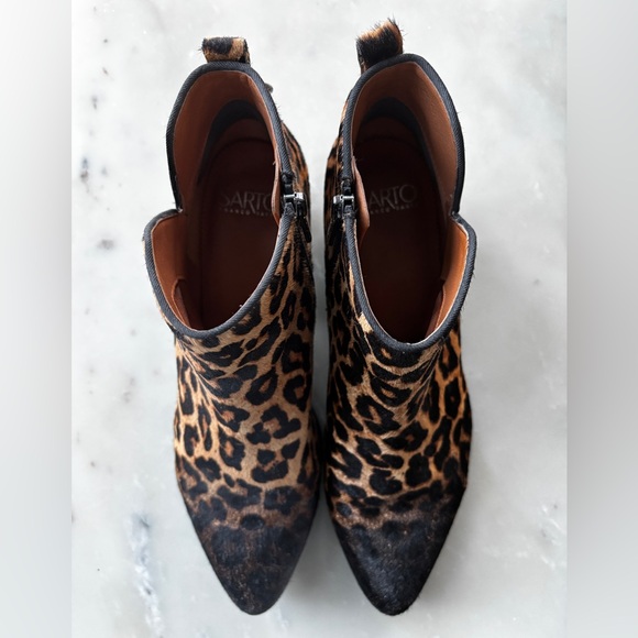 Sarto by Franco Sarto Shellson Leopard Print actual Calf skin size 9.5 - Picture 13 of 13